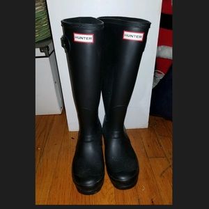 Hunter rain boots
